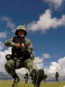 高原兵日常训练